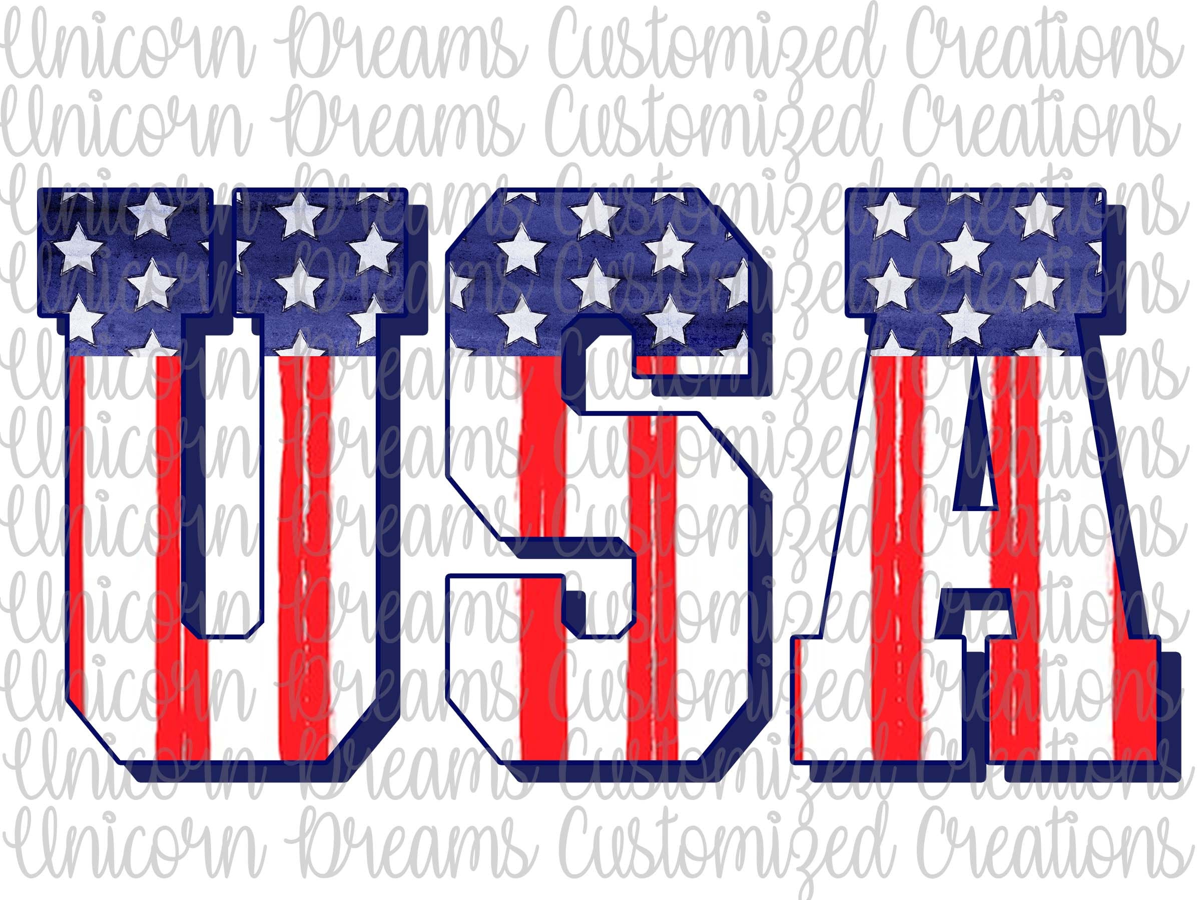 USA, Red White and Blue, Independence Day, 4th of July, , Memorial Day PNG Digital Download
