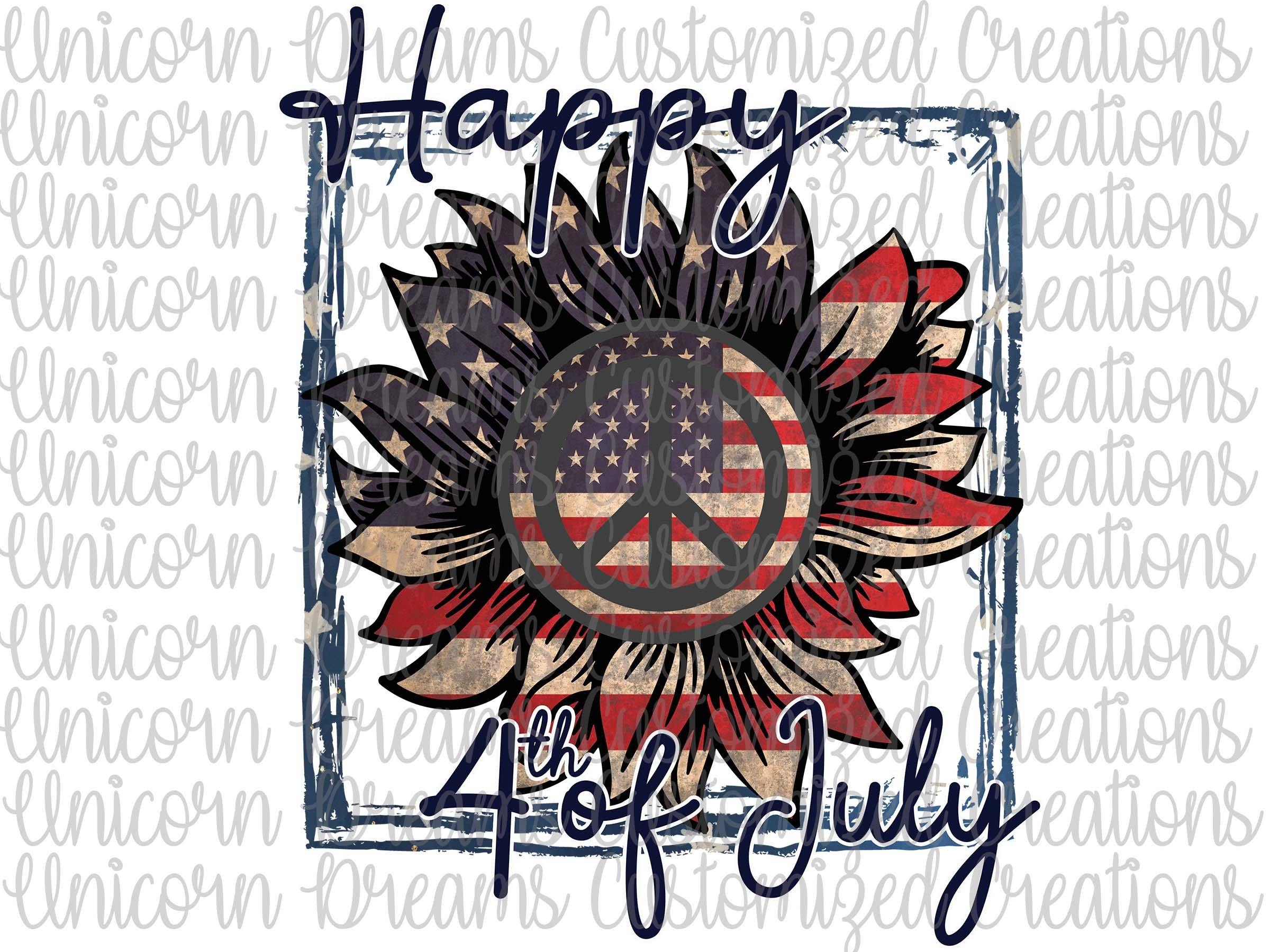 Memorial Day PNG Digital Download - Unicorn Dreams Customized Creations